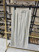 شلوار لینن گرم بالا  برند ZARA