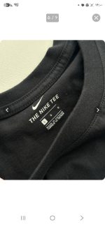 بلوز اورجینال آستین دار پارچه نخی برندNIKE - Image 3