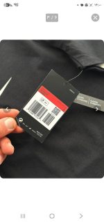 بلوز اورجینال آستین دار پارچه نخی برندNIKE - Image 4