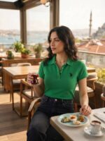 پولوشرت زنانه برندPOLOتولید ترکیه - Image 2