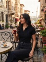 پولوشرت زنانه برندPOLOتولید ترکیه