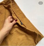 شلوار راحتی زنانه کمرکش برند ESMARA [رنگ خردلی] - Image 3