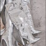 بوت ساق بلند زنانه برندplt